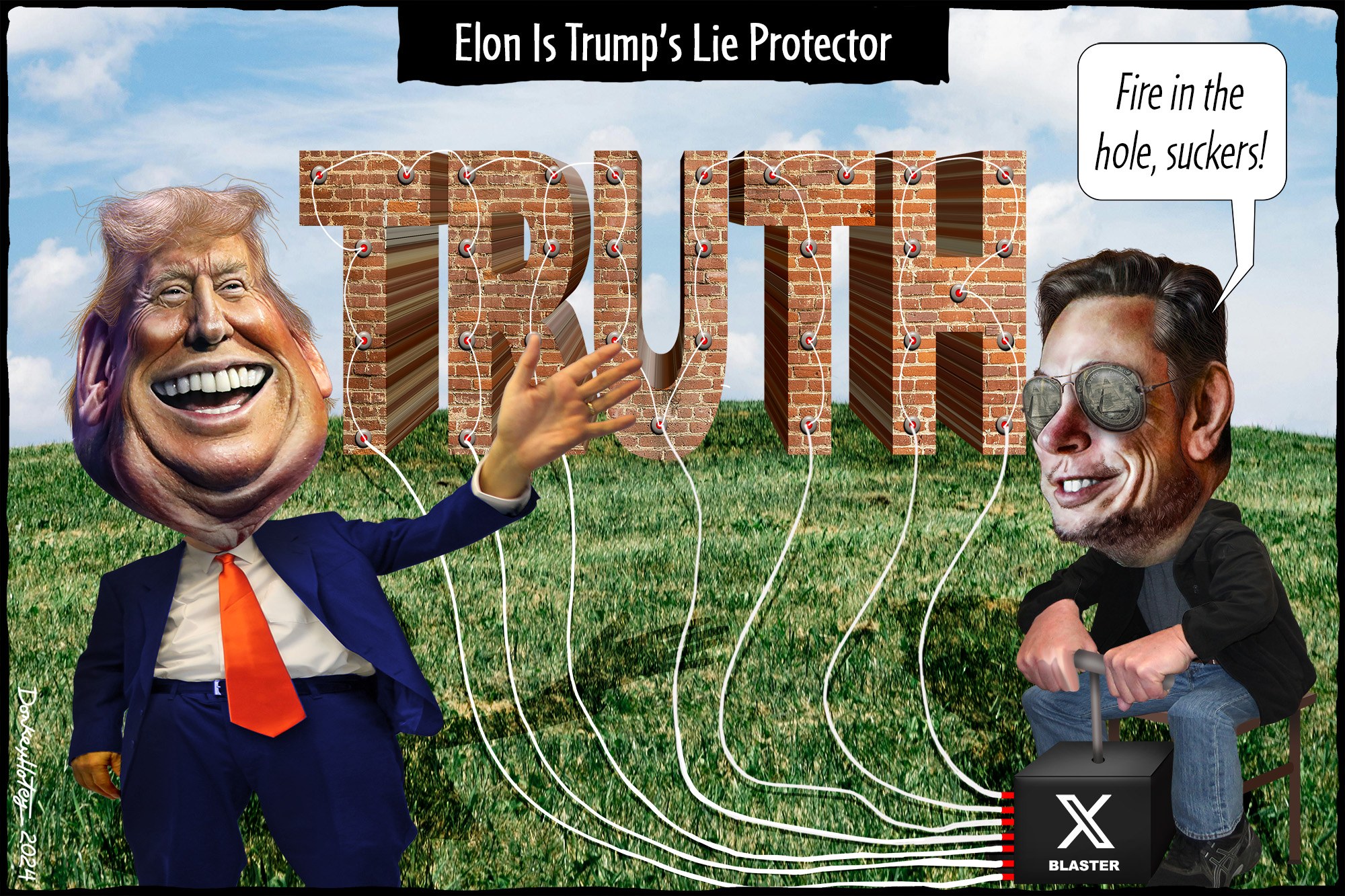 2024 — The Year When the Truth Stopped Mattering